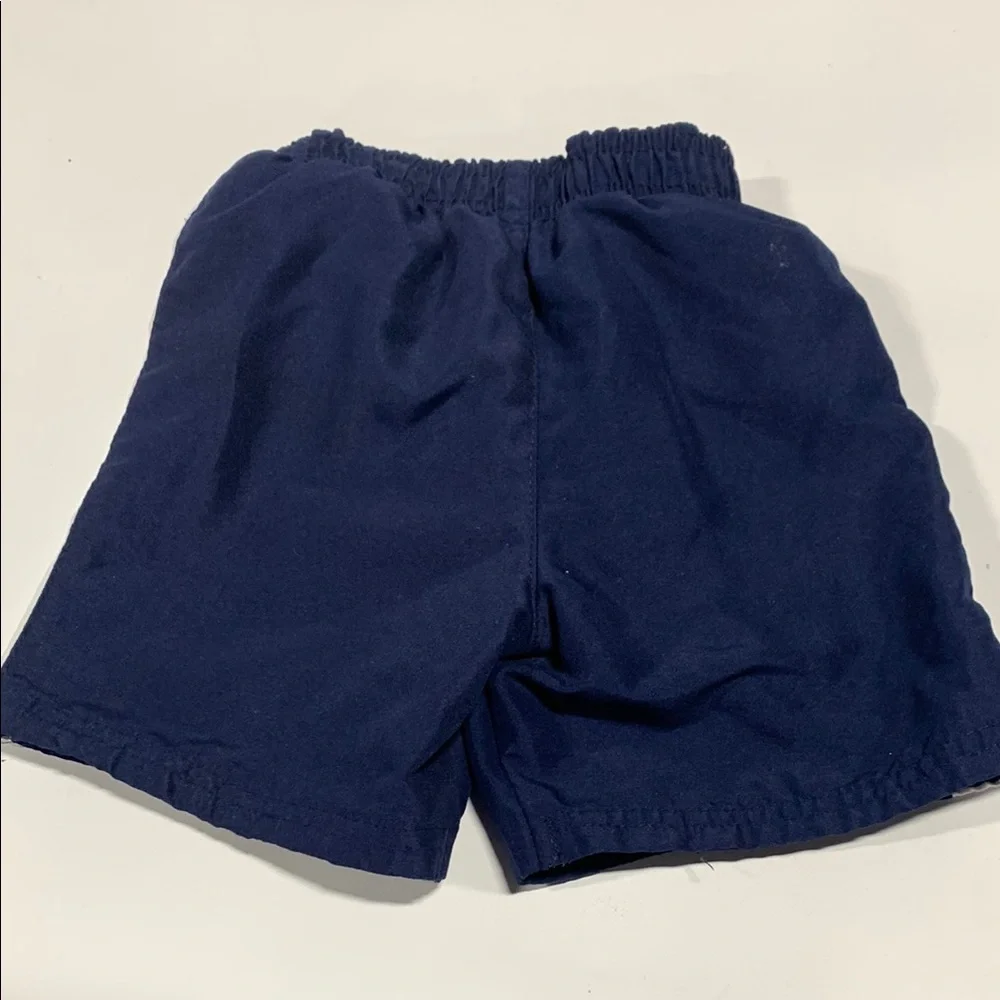 Navy Blue and White Kids'‎ Swim Shorts - 24 months - 4202